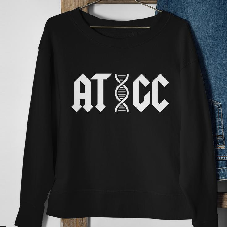 Atgc Funny Science Biology Dna Tshirt Sweatshirt Gifts for Old Women