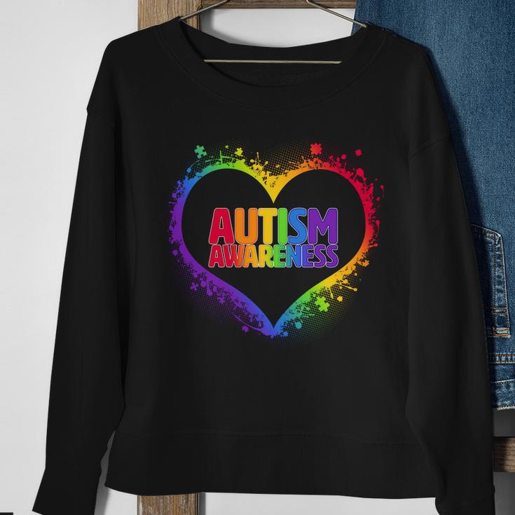 Autism Awareness - Full Of Love Sweatshirt Gifts for Old Women