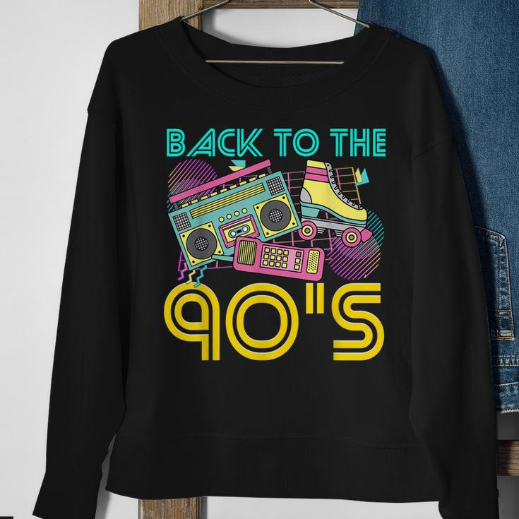 Back To The 90S Outfits For Women Retro Costume Party Men Women Sweatshirt Graphic Print Unisex Gifts for Old Women