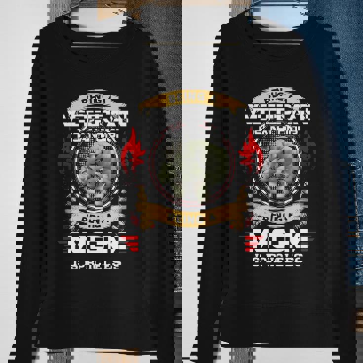 Being A Mom Is A Priceless Sweatshirt Gifts for Old Women