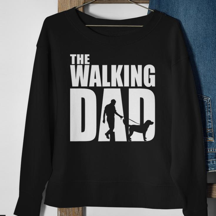 Best Funny Gift For Fathers Day 2022 The Walking Dad Sweatshirt Gifts for Old Women