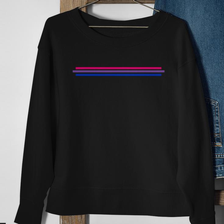 Bi Wife Energy Bisexual Pride Flag Bisexuality Lgbtq Sweatshirt Gifts for Old Women