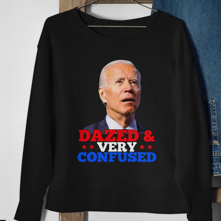 Biden Dazed And Very Confused Funny Mothers Day Sweatshirt Gifts for Old Women
