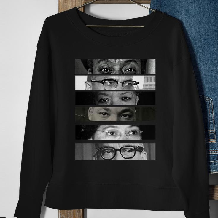 Black History Month Eyes Of Justice Sweatshirt Gifts for Old Women