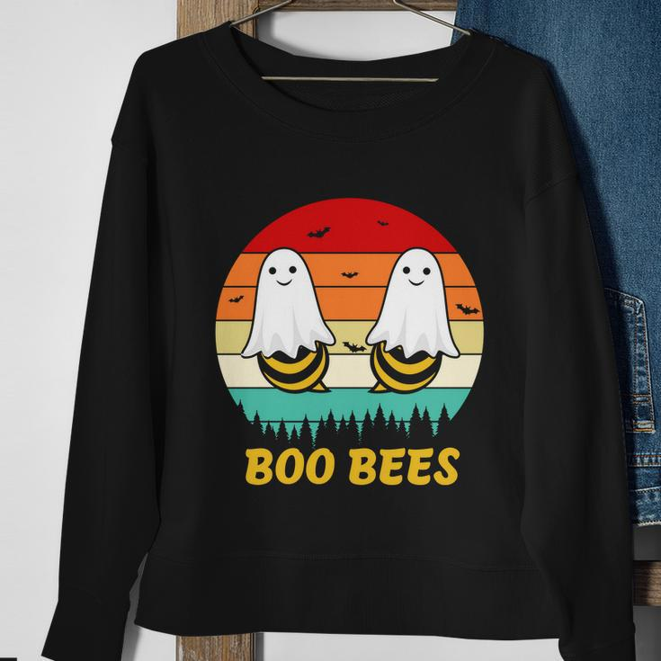 Boo Bees Ghost Halloween Quote V2 Sweatshirt Gifts for Old Women