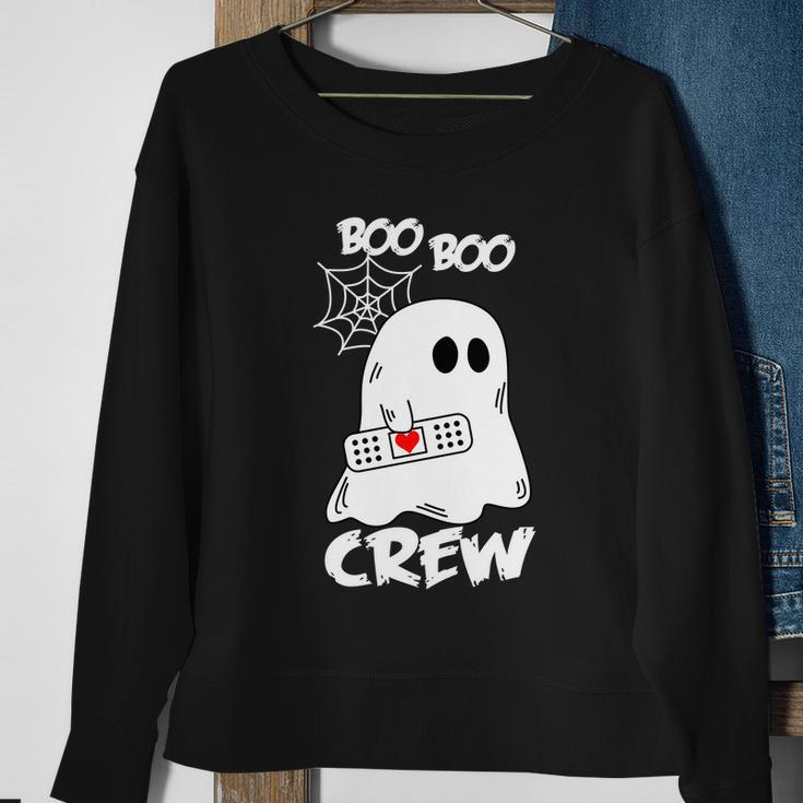 Boo Boo Crew Halloween Quote V6 Sweatshirt Gifts for Old Women