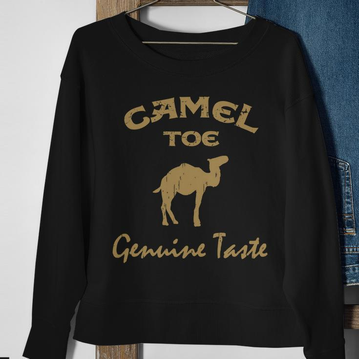 Camel Toe Genuine Taste Funny Sweatshirt Gifts for Old Women