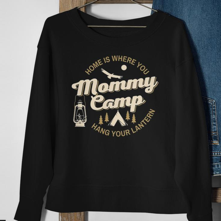 Camp Mommy Shirt Summer Camp Home Road Trip Vacation Camping Sweatshirt Gifts for Old Women