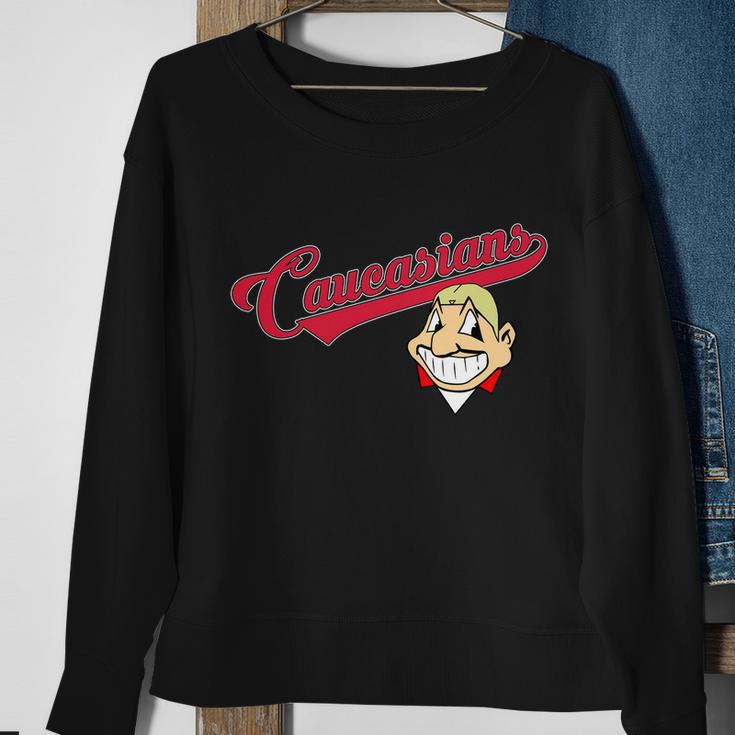 Caucasians V2 Sweatshirt Gifts for Old Women