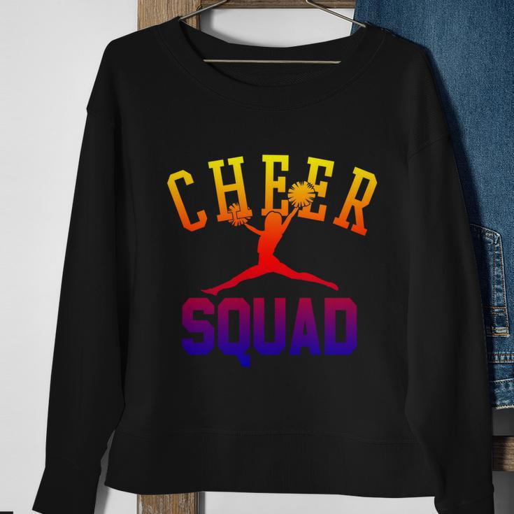 Cheer Squad Cheerleading Team Cheerleader Meaningful Gift Sweatshirt Gifts for Old Women