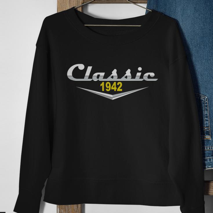 Classic 1942 Vintage 80Th Birthday Sweatshirt Gifts for Old Women