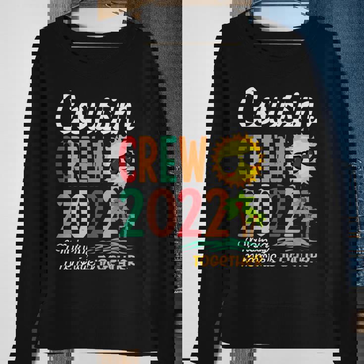 Cousin Crew 2022 Summer Vacation Beach Family Trip Matching Sweatshirt Gifts for Old Women
