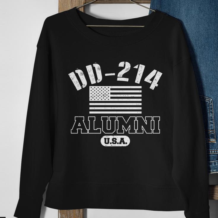 Dd 214 Alumni Usa Tshirt Sweatshirt Gifts for Old Women