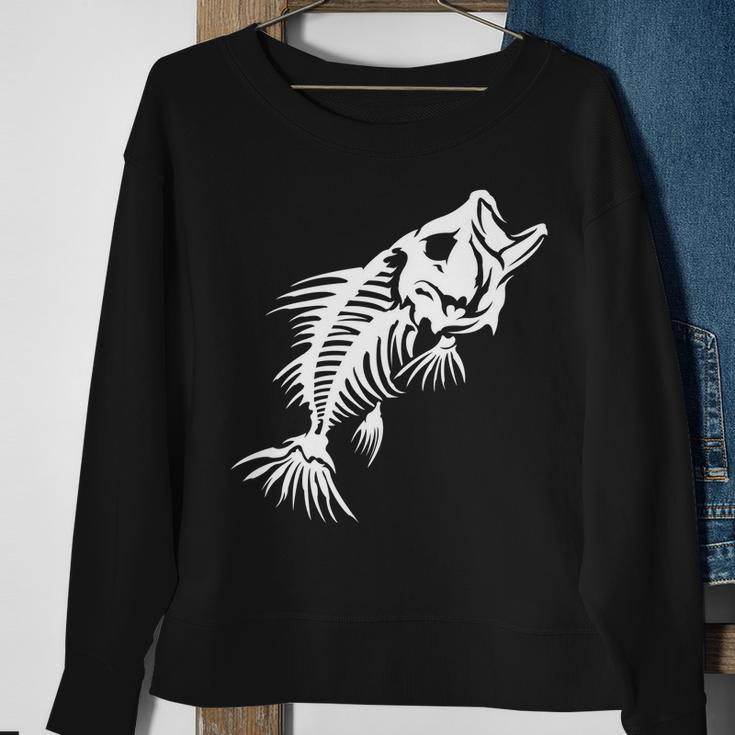 Dead Fish Skeleton X-Ray Tshirt Sweatshirt Gifts for Old Women
