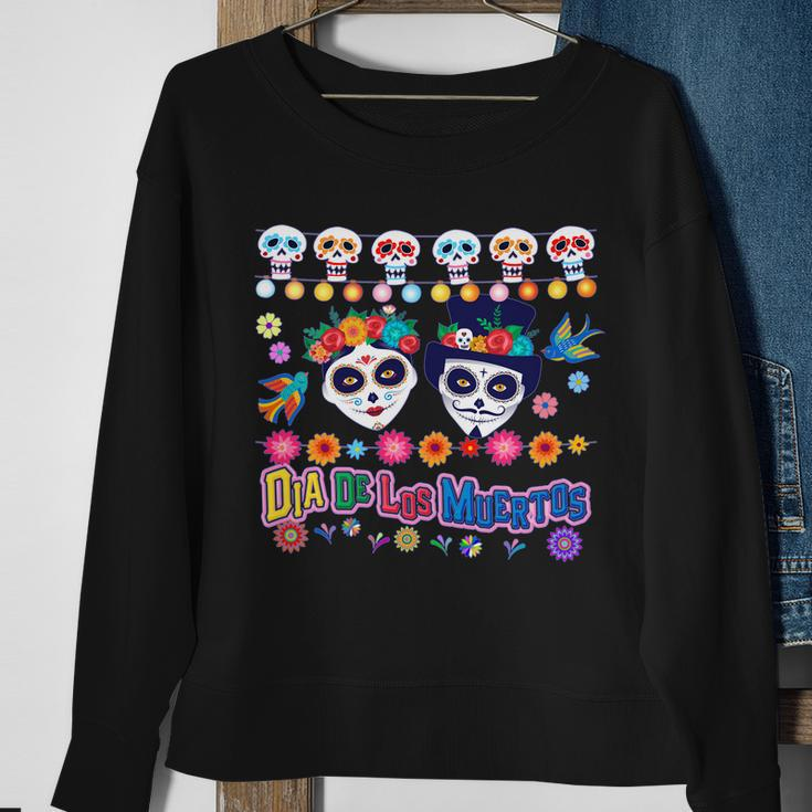 Dia De Los Muertos Day Of The Dead Tshirt Sweatshirt Gifts for Old Women