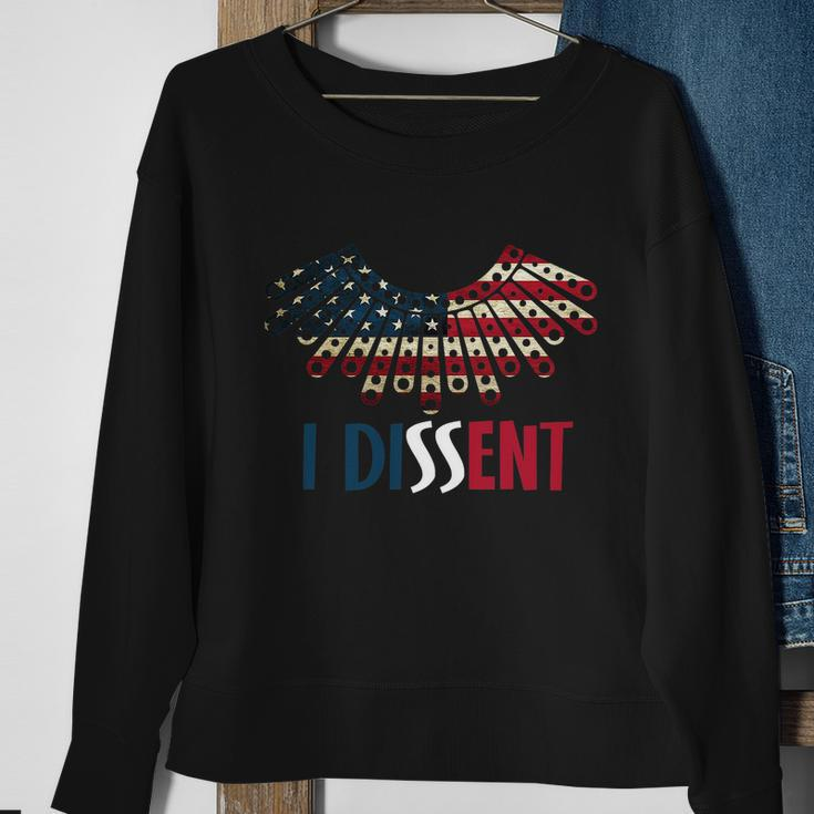 Dissent Shirt I Dissent Collar Rbg For Women Right I Dissent Sweatshirt Gifts for Old Women