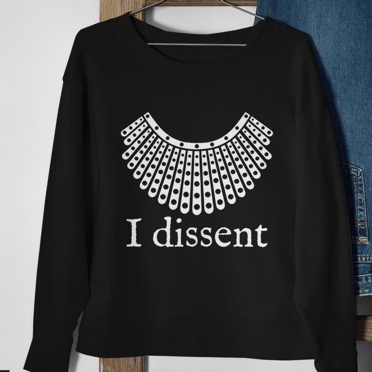 Dissent Shirt I Dissent Collar Rbg For Womens Right I Dissent Sweatshirt Gifts for Old Women