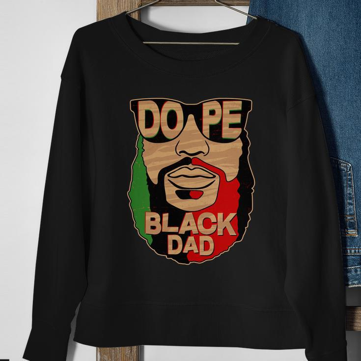 Dope Black Dad Fathers Day Tshirt Sweatshirt Gifts for Old Women