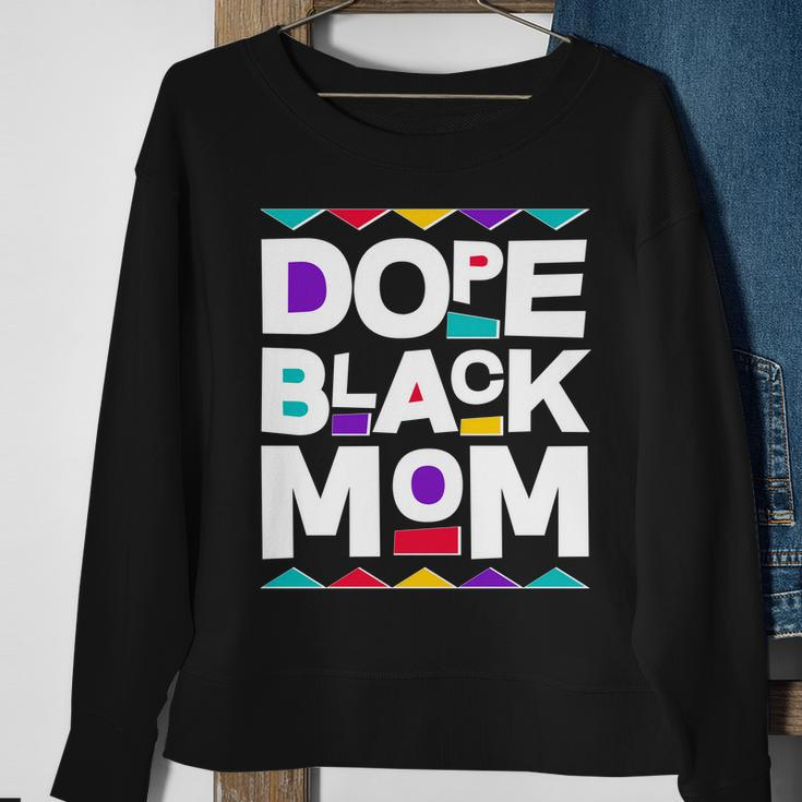 Dope Black Mom Sweatshirt Gifts for Old Women