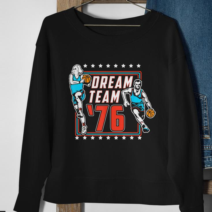 Dream Team America Patriot Proudly Celebrating 4Th Of July Sweatshirt Gifts for Old Women