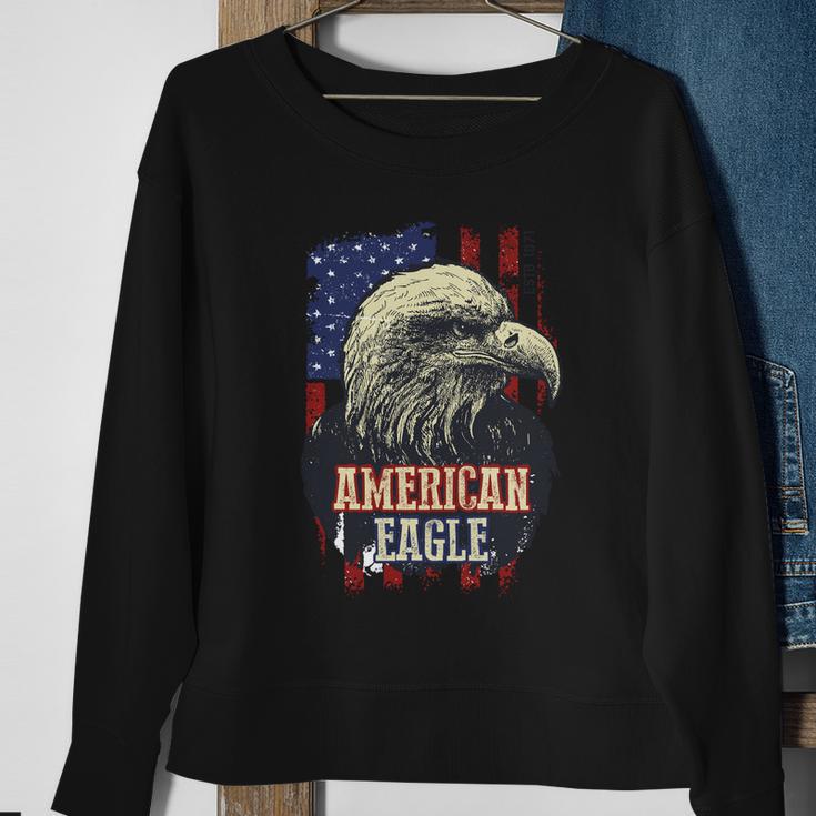 Eagle Mullet 4Th Of July Merica Patriotic American Flag Usa Cool Gift Sweatshirt Gifts for Old Women