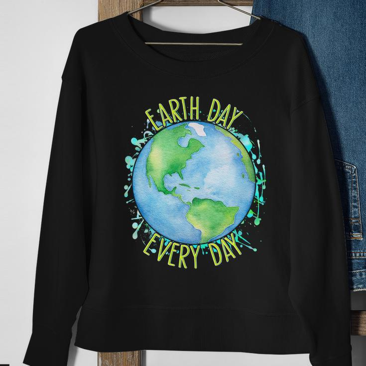 Earth Day Every Day V2 Sweatshirt Gifts for Old Women