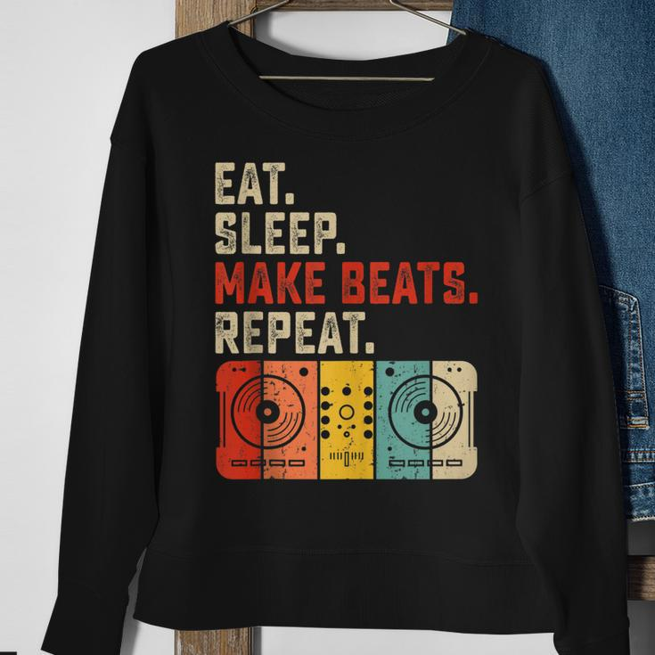 Eat Sleep Make Beats Beat Makers Music Producer Mens Dj Dad Sweatshirt Gifts for Old Women