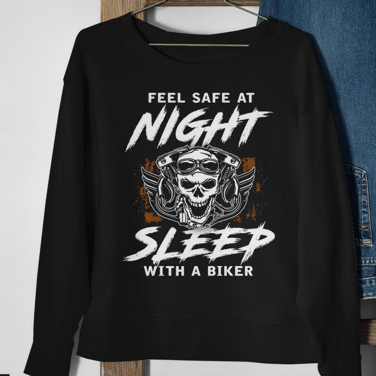 Feel Safe At Night V2 Sweatshirt Gifts for Old Women