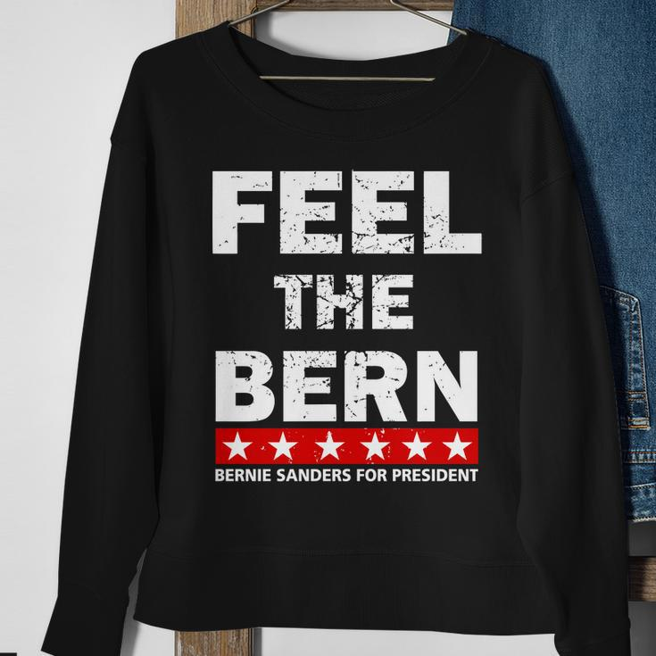 Feel The Bern Bernie Sanders Tshirt Sweatshirt Gifts for Old Women