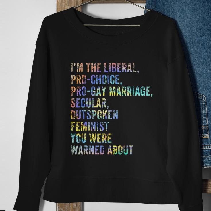 Feminist Empowerment Womens Rights Social Justice March Sweatshirt Gifts for Old Women