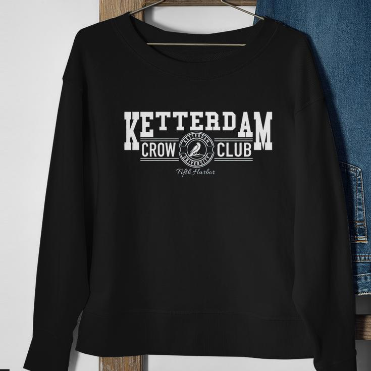 Fifth Harbor Ketterdam Crow Club Wrestler Sweatshirt Gifts for Old Women