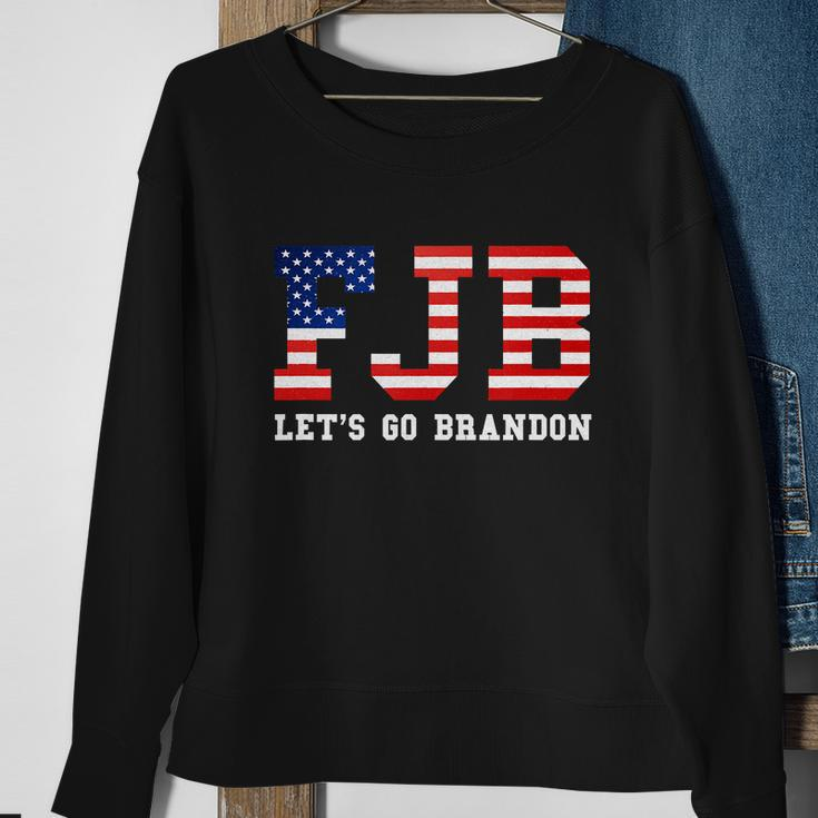 Flag Lets Go Brandon Essential Sweatshirt Gifts for Old Women