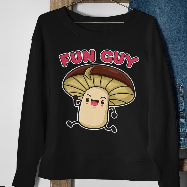 Fun Guy Fungi Mushroom Tshirt Sweatshirt Gifts for Old Women