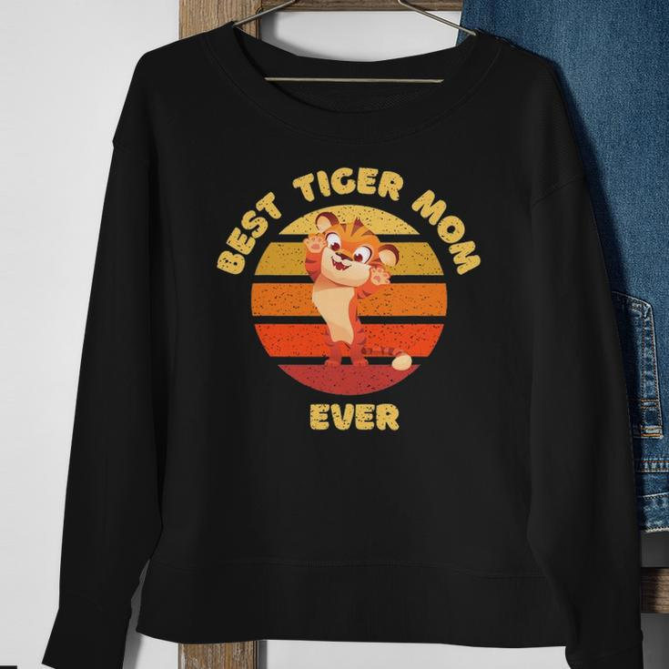 Funny Best Tiger Mom Ever Sweatshirt Gifts for Old Women