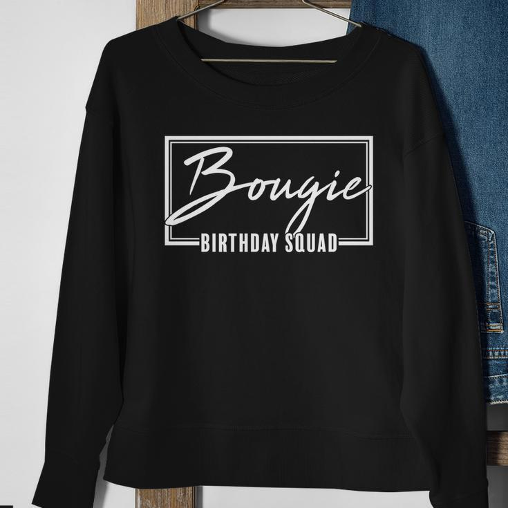 Funny Bougie Birthday Squad Matching Group Shirts Sweatshirt Gifts for Old Women