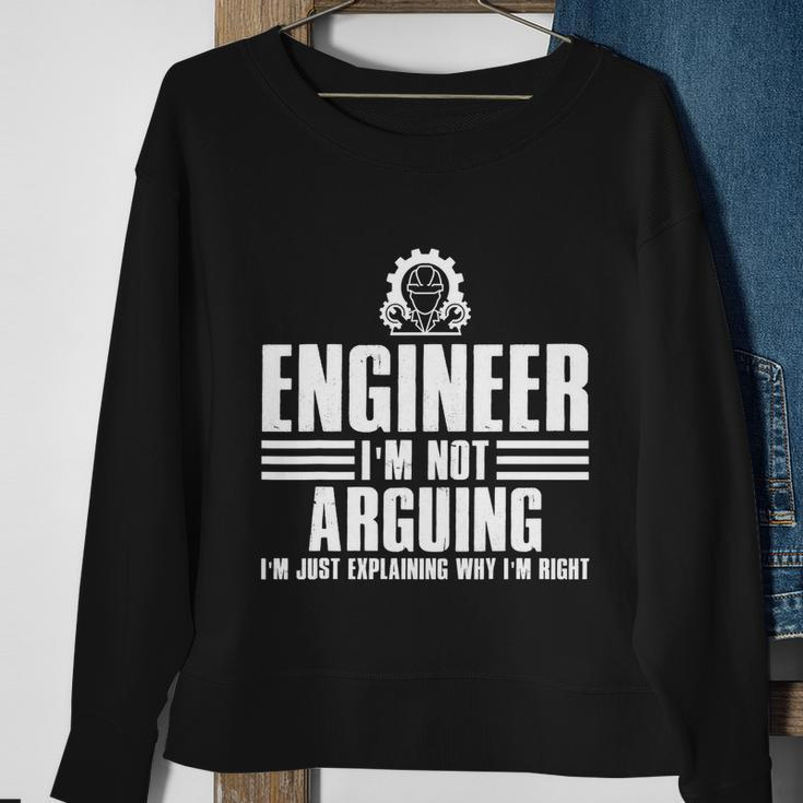 Funny Engineer Art Mechanic Electrical Engineering Gift Sweatshirt Gifts for Old Women