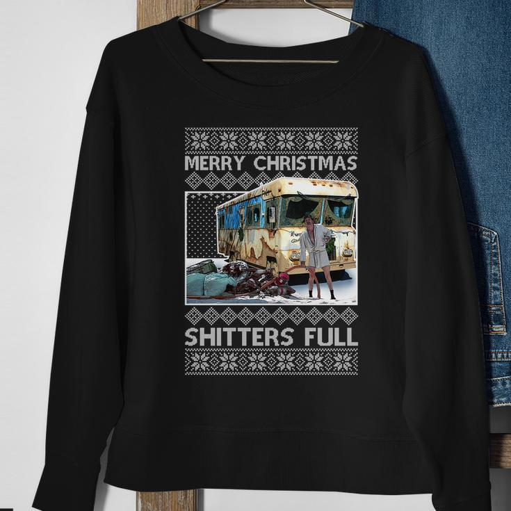 Funny Merry Christmas Shitters Full Ugly Christmas Sweater Tshirt Sweatshirt Gifts for Old Women