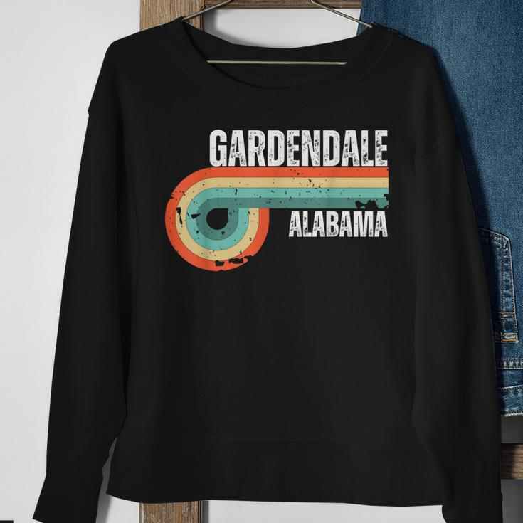 Gardendale City Alabama State Vintage Retro Souvenir Sweatshirt Gifts for Old Women