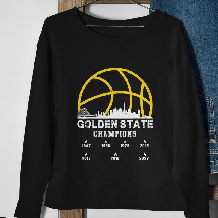 Golden 2022 Basketball For Warriors Sweatshirt Gifts for Old Women