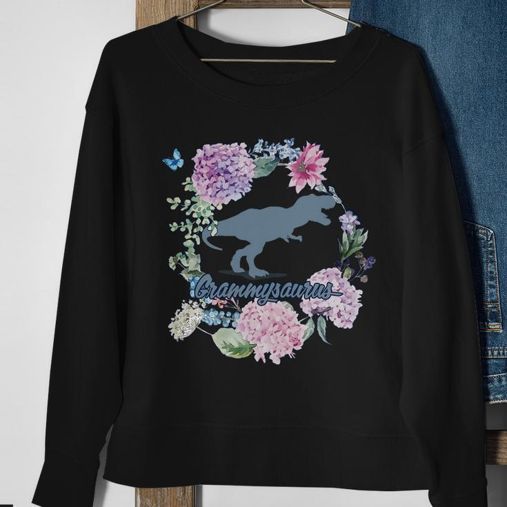 Grammysaurus Dinosaur Grammy Saurus Sweatshirt Gifts for Old Women