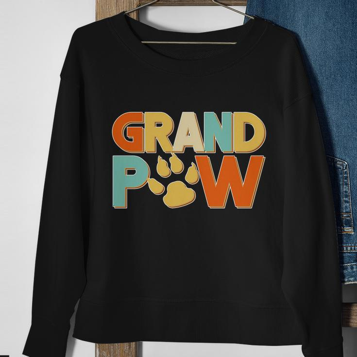 Grand Paw Funny Dog Grandpa Tshirt Sweatshirt Gifts for Old Women