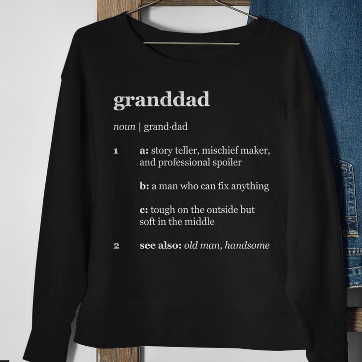 Granddad Noun Definition Tshirt Sweatshirt Gifts for Old Women