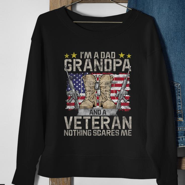 Grandpa Shirts For Men Fathers Day Im A Dad Grandpa Veteran Graphic Design Printed Casual Daily Basic Sweatshirt Gifts for Old Women