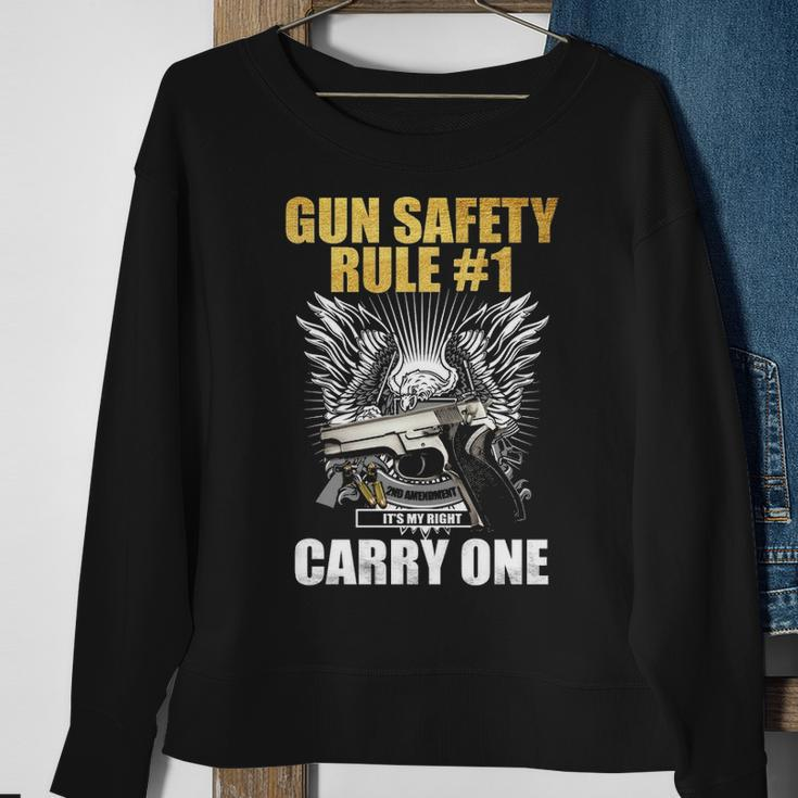 Gun Safety V2 Sweatshirt Gifts for Old Women
