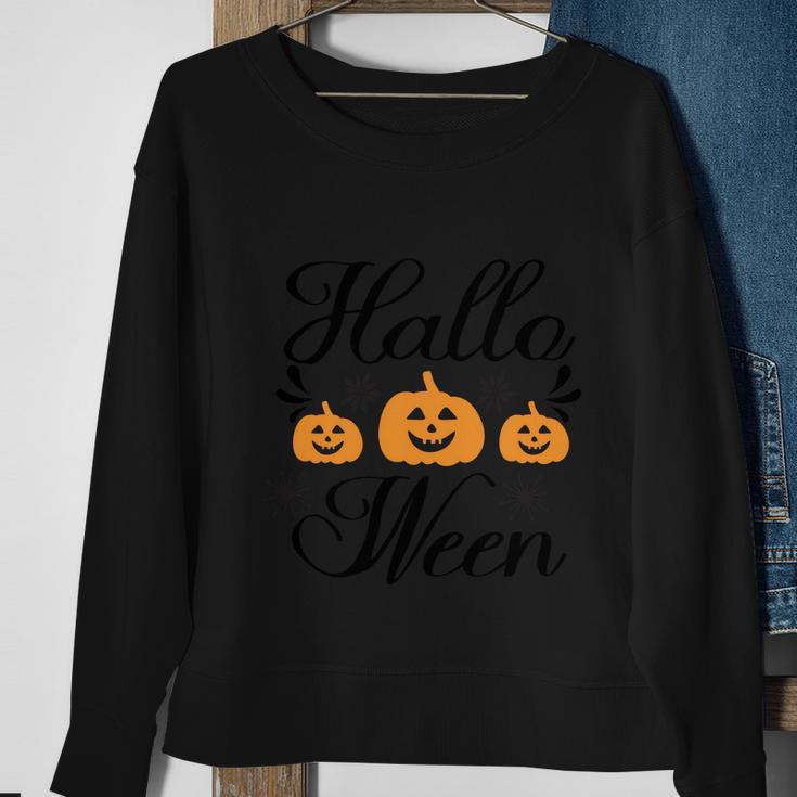 Halloween Pumpkin Halloween Quote V2 Sweatshirt Gifts for Old Women