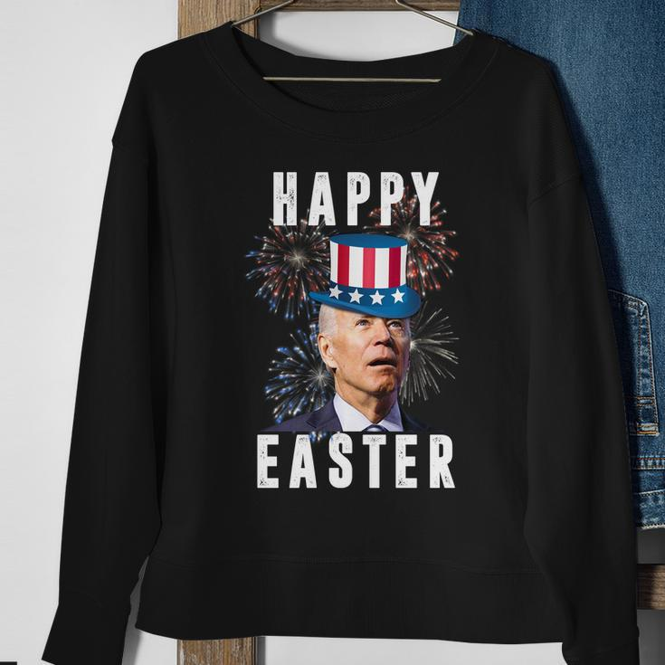 Happy Easter Joe Biden Funny 4Th Of July Sweatshirt Gifts for Old Women