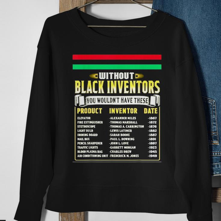 History Of Black Inventors Black History Month Sweatshirt Gifts for Old Women