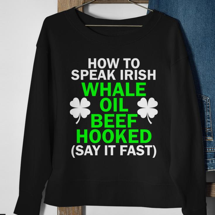 How To Speak Irish Tshirt Sweatshirt Gifts for Old Women