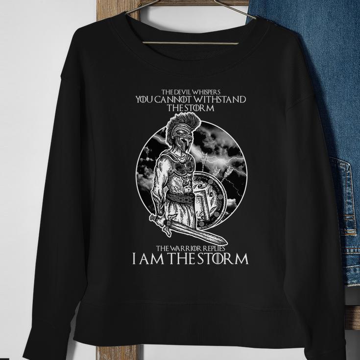 I Am The Storm Warrior Sweatshirt Gifts for Old Women