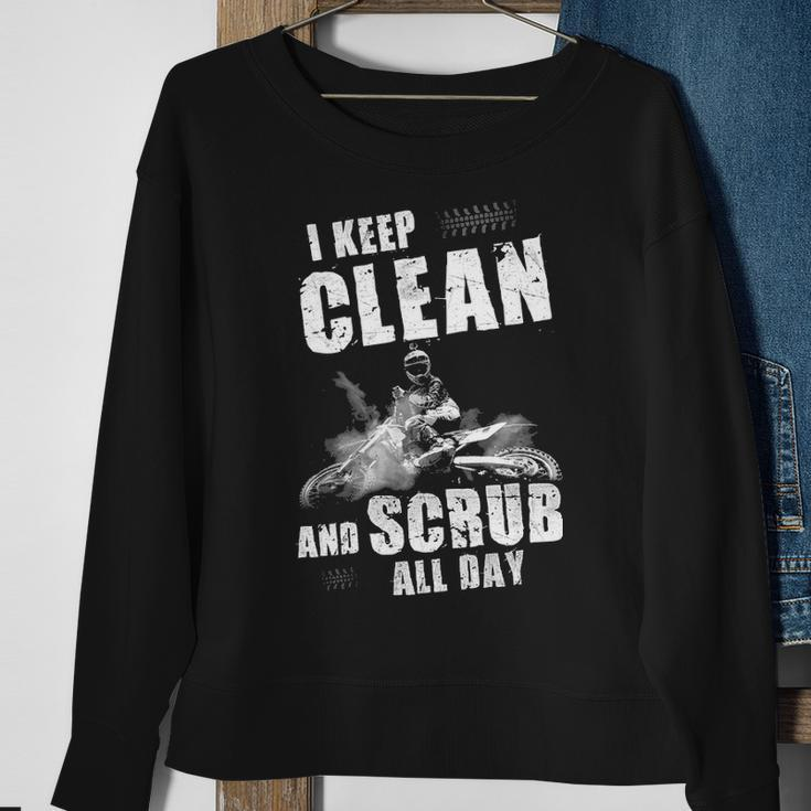 I Keep Clean & Scrub Sweatshirt Gifts for Old Women